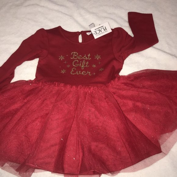 The Children's Place Other - NWT best gift ever tutu twirl dress 12-18 m TCP